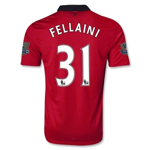 13-14 Manchester United #31 FELLAINI Home Jersey Shirt - Click Image to Close